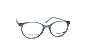 Image 2 of Blue Round Rimmed Eyeglasses (FT1250WFP4MBUV|50) from Fastrack Available at Titan Eye+