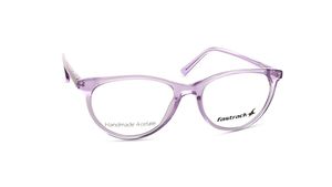 Image 2 of Purple Cateye Rimmed Eyeglasses  (FT1251WFP2MPRV|51) from Fastrack Available at Titan Eye+