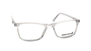 Image 2 of Transparent Rectangle Rimmed Eyeglasses (FT1252UFP2MBUV|53) from Fastrack Available at Titan Eye+