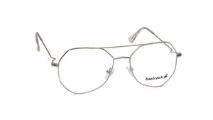 Image 2 of Silver Geometric Rimmed Eyeglasses  from Fastrack Available at Titan Eye+
