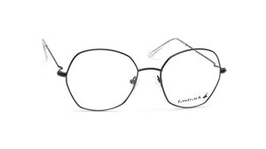 Image 2 of Black Rimmed Women Eyeglasses (FT1267WFM4MBKV|55) from Fastrack Available at Titan Eye+