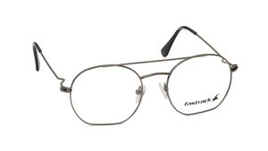 Image 2 of GunMetal Round Rimmed Eyeglasses (FT1273WFM1MGNV|50) from Fastrack Available at Titan Eye+