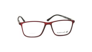 Image 2 of Maroon Rectangle Unisex Eyeglasses (FT1276UFP2MRDV|50) from Fastrack Available at Titan Eye+