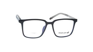 Image 2 of Black Square Unisex Eyeglasses ( FT1370UFP1MBKV|53) from Fastrack Available at Titan Eye+