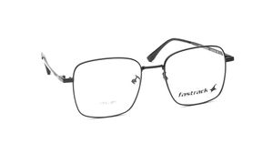 Image 2 of Black Square Unisex Eyeglasses ( FT1375UFM1MBKV|53) from Fastrack Available at Titan Eye+