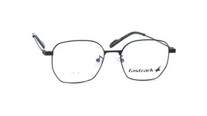 Image 2 of Black Square Unisex Eyeglasses ( FT1376UFM1MBKV|53) from Fastrack Available at Titan Eye+