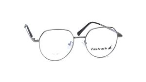 Image 2 of Grey Bugeye Unisex Eyeglasses ( FT1378UFM2MGNV|51) from Fastrack Available at Titan Eye+