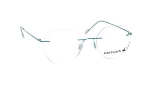 Image 2 of Blue Rimless Unisex Eyeglasses (FT1386URM3BUV|51) from Fastrack Available at Titan Eye+