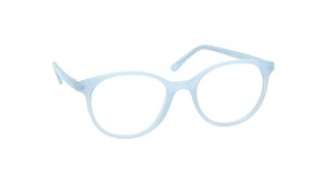 Image 2 of Blue Round Computer Glasses For Women from Fastrack Available at Titan Eye+