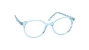 Image 2 of Blue Round Eyeglasses for Women from Fastrack Available at Titan Eye+