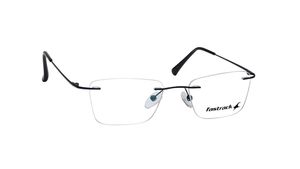 Image 2 of Rectangle Rimless Men Eyeglasses(FT1440MRS1BLV|49) from Fastrack Available at Titan Eye+