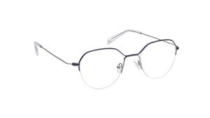 Image 2 of Green Square Semi Rimmed Eyeglasses for Women from Fastrack Available at Titan Eye+