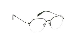 Image 2 of Green Square Semi Rimmed Eyeglasses for Men and Women from Fastrack Available at Titan Eye+