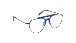 Image 2 of Black Square Eyeglasses for Men from Fastrack Available at Titan Eye+