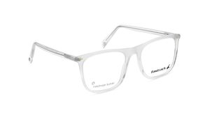 Image 2 of White Square Rimmed Eyeglasses for Men from Fastrack Available at Titan Eye+