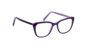 Image 2 of Purple CatEye Rimmed Eyeglasses (FT1475WFP1SPRV|49) from Fastrack Available at Titan Eye+