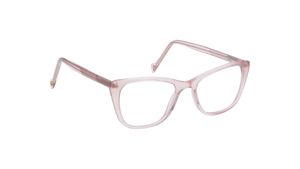 Image 2 of Pink CatEye Rimmed Eyeglasses from Fastrack Available at Titan Eye+