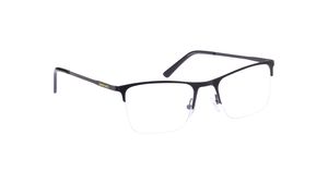 Image 2 of Black Wayfarer Semi-Rimmed Eyeglasses for Men from Fastrack Available at Titan Eye+