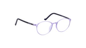 Image 2 of Purple Round Rimmed Eyeglasses for Men and Women from Fastrack Available at Titan Eye+