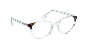 Image 2 of Brown Oval Eyeglasses for Men and Women from Fastrack Available at Titan Eye+