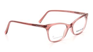 Image 2 of Brown CatEye Rimmed Eyeglasses for Women from Fastrack Available at Titan Eye+