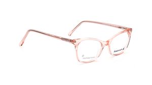 Image 2 of Orange CatEye Rimmed Eyeglasses for Women from Fastrack Available at Titan Eye+