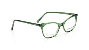 Image 2 of Green CatEye Rimmed Eyeglasses for Women from Fastrack Available at Titan Eye+