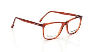 Image 2 of Orange Square Rimmed Eyeglasses for Men from Fastrack Available at Titan Eye+
