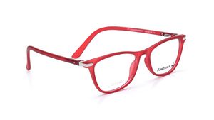 Image 2 of Red Cateye Rimmed Eyeglasses for Women from Fastrack Available at Titan Eye+