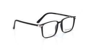 Image 2 of Square Black Rimmed Eyeglasses for Men and Women from Fastrack Available at Titan Eye+