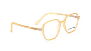 Image 2 of Orange Geometric Eyeglasses for Men and Women from Fastrack Available at Titan Eye+