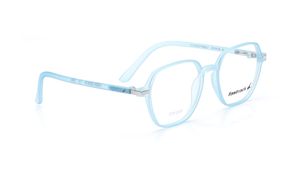 Image 2 of Blue Geometric Rimmed Eyeglasses for Men and Women from Fastrack Available at Titan Eye+
