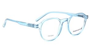 Image 2 of Blue Geometric Eyeglasses for Men and Women from Fastrack Available at Titan Eye+