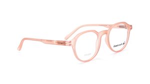 Image 2 of Orange Round Rimmed Eyeglasses for Men and Women from Fastrack Available at Titan Eye+