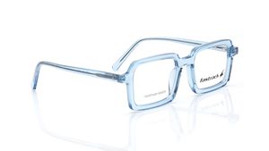 Image 2 of Blue Rectangle Rimmed Eyeglasses for Men and Women from Fastrack Available at Titan Eye+