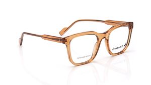 Image 2 of Brown Wayfarer Rimmed Eyeglasses for Men and Women from Fastrack Available at Titan Eye+