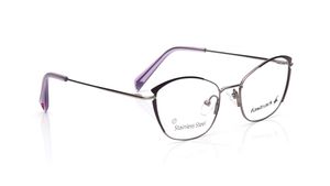 Image 2 of Black CatEye Eyeglasses for Women from Fastrack Available at Titan Eye+