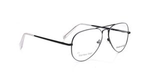 Image 2 of Black Oval Eyeglasses for Men from Fastrack Available at Titan Eye+