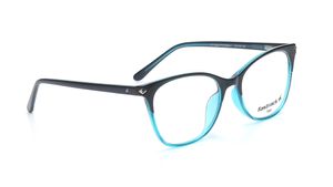 Image 2 of Black CatEye Eyeglasses for Women from Tees By Fastrack Available at Titan Eye+