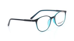 Image 2 of Black Cateye Computer Glasses for Men and Women  from Tees By Fastrack Available at Titan Eye+