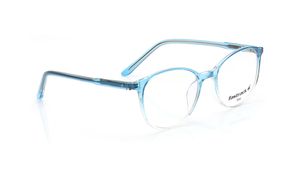 Image 2 of Blue Cateye Computer Glasses for Men and Women  from Tees By Fastrack Available at Titan Eye+