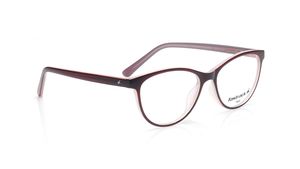 Image 2 of Maroon Cateye Computer Glasses for Women  from Tees By Fastrack Available at Titan Eye+