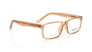 Image 2 of Brown Rectangle Computer Glasses for Men and Women  from Tees By Fastrack Available at Titan Eye+