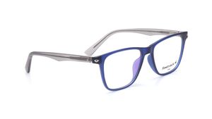 Image 2 of Blue Wayfarer Eyeglasses for Men and Women from Tees By Fastrack Available at Titan Eye+