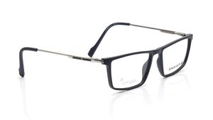 Image 2 of Wayfarer Blue Rimmed Eyeglasses for Men from Fastrack Available at Titan Eye+
