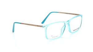 Image 2 of Blue Square Eyeglasses for Men and Women from Fastrack Available at Titan Eye+