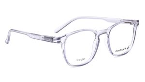 Image 2 of Grey Geometric Eyeglasses for Men and Women from Fastrack Available at Titan Eye+