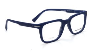 Image 2 of Blue Square Eyeglasses for Men and Women from Fastrack Available at Titan Eye+