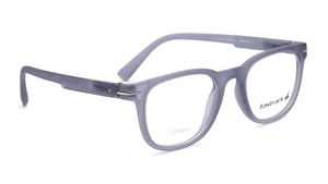 Image 2 of Grey Wayfarer Eyeglasses for Men and Women from Fastrack Available at Titan Eye+