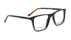 Image 2 of Black Wayfarer Eyeglasses for Men from Fastrack Available at Titan Eye+